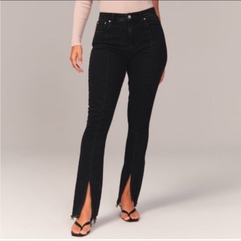Abercrombie and fitch black jeans